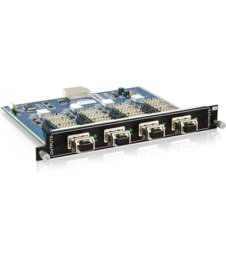 MMX-4O-UF - FIBER OPTIC 4K Modulair matrix output card