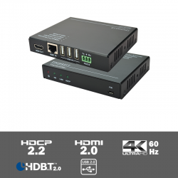 TPUH451 4K HDBaseT 2.0 KVM extender 100m
