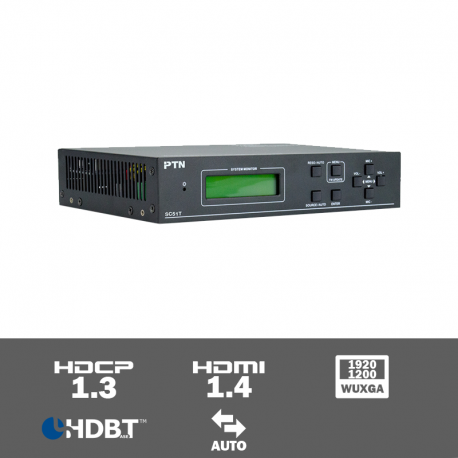 SC51T - 5 input Scaler/switcher met HDBaseT