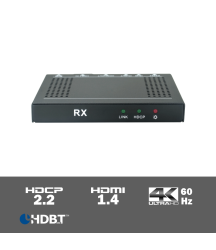 Digichain Electronics TPUH411 HDBaseT 4K receiver set HDCP 1.4 HDCP2.2 tot 70 meter