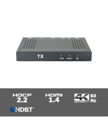 Digichain Electronics TPUH411 HDBaseT 4K transmitter HDCP 1.4 HDCP2.2 tot 70 meter