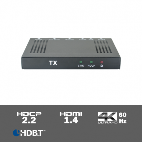 TPUH411T - 4K HDBaseT PoH HDCP 2.2 transmitter
