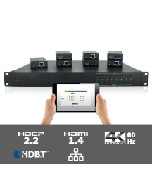 MUH88E - 8x8 HDMI HDBaseT matrix