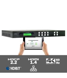 MUH44TPR2-N 4K60 4:2:0 4x4 HDMI naar HDBaseT Matrix Switcher