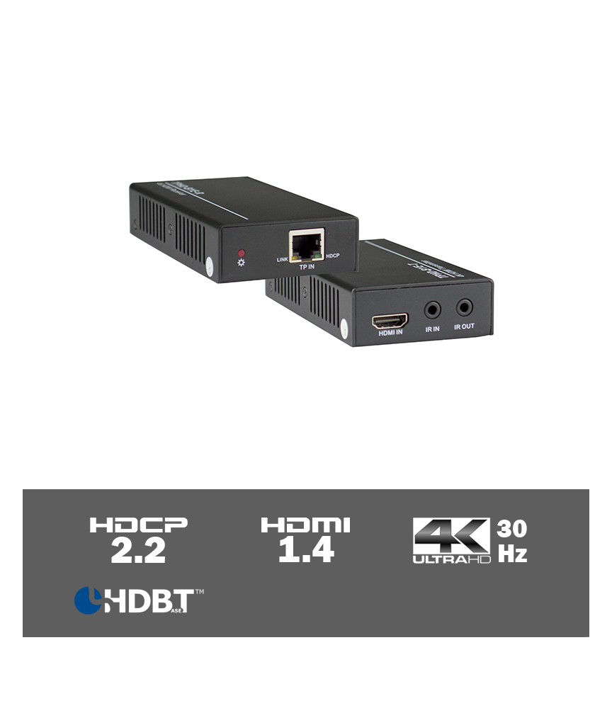 TPHD-BYE - 4K HDBaseT extender 70m