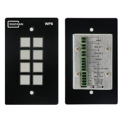 WP8 - RS232 bedieningspaneel met 8 knoppen