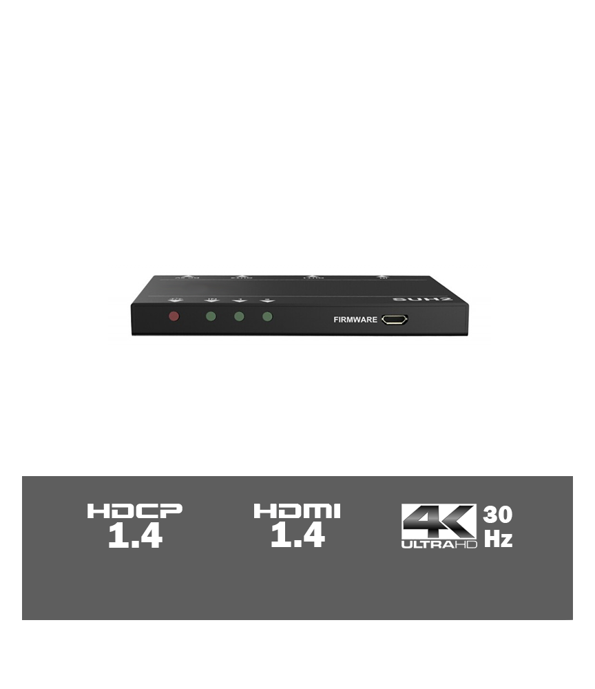 SUH2 - 2-voudige 4K HDMI splitter