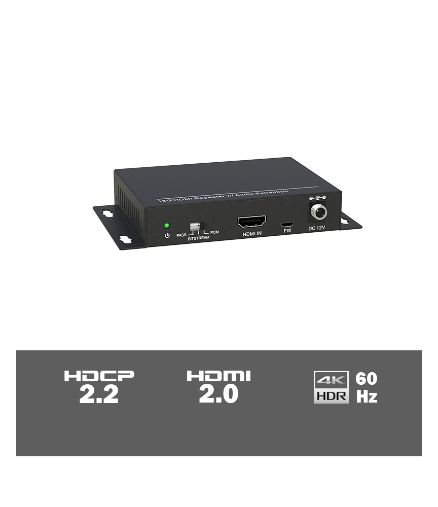 CE-CVAD - 4K HDMI audio de-embedder / repeater