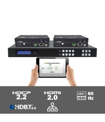 MUH44T-H2 4x4 HDMI 2.0 HDBaseT matrix switcher