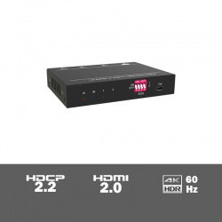 SUH2E-H2 - 2-way 4K HDMI 2.0 splitter including HDCP killer