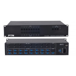 PTN - WVG16A - 16 voudige VGA + audio switcher