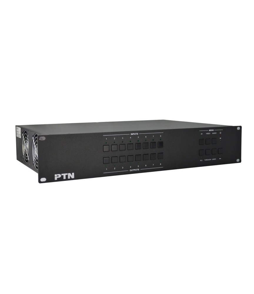 PTN - MDV88A - 8x8 DVI Matrix met audio