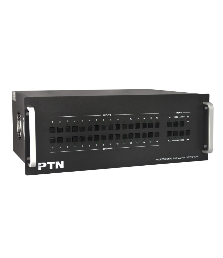 PTN - MDV1616A - 16x16 DVI Matrix met audio