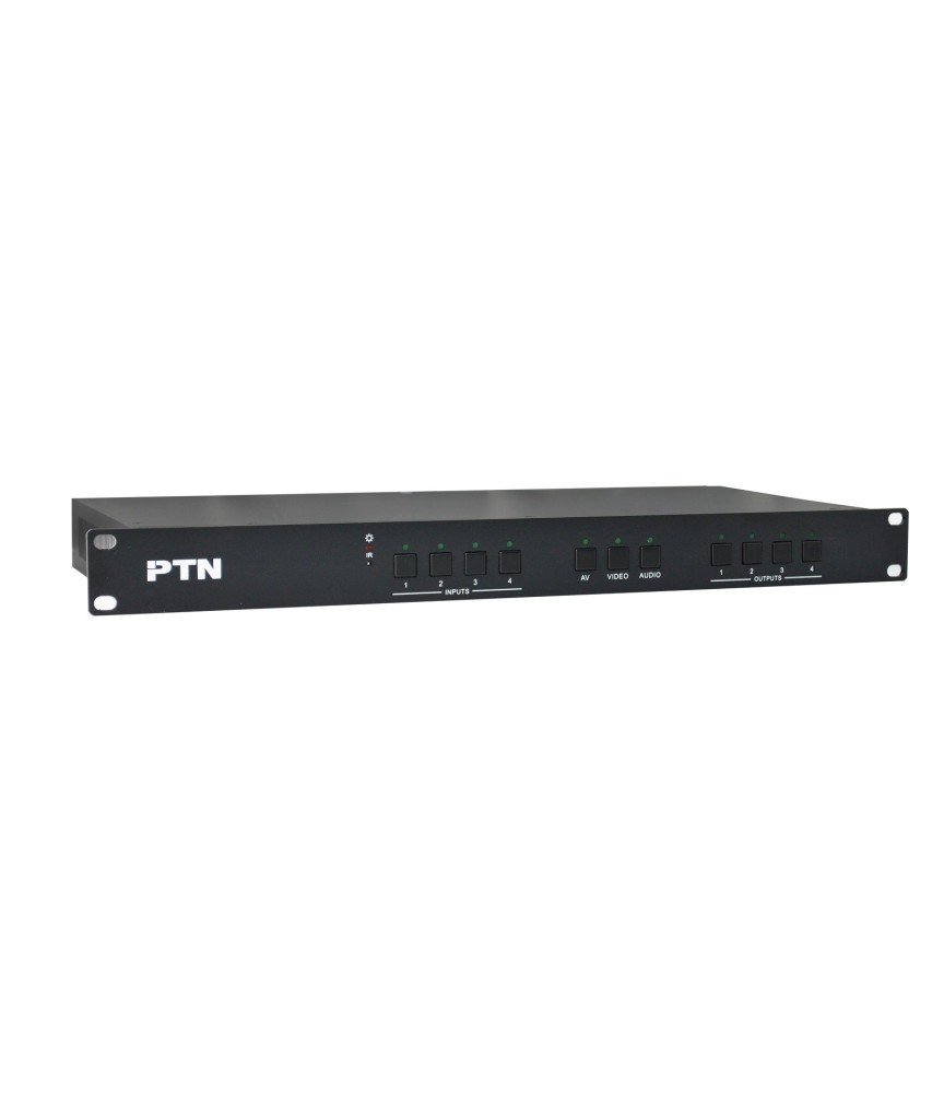 PTN - MCV44A - 4x4 Video/audio matrix switcher